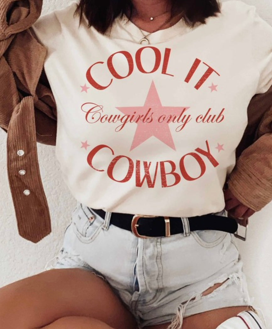 Cool it Cowboy Graphic Tee