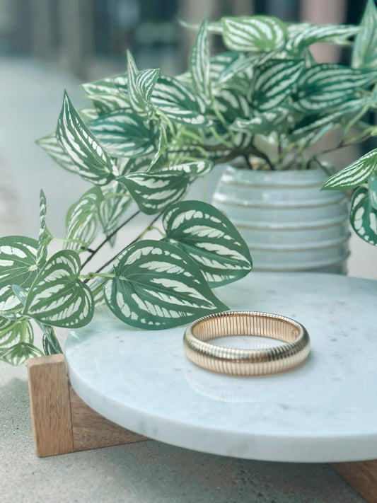 Gold Detail Bangle